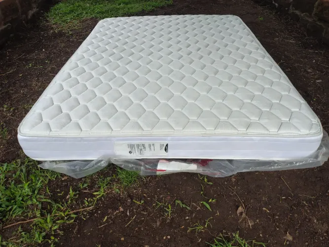 Com entrega colchão espuma D65