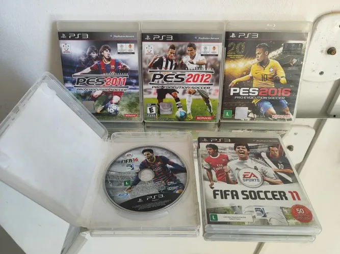 Combo De Jogos De Futebol Para PS3