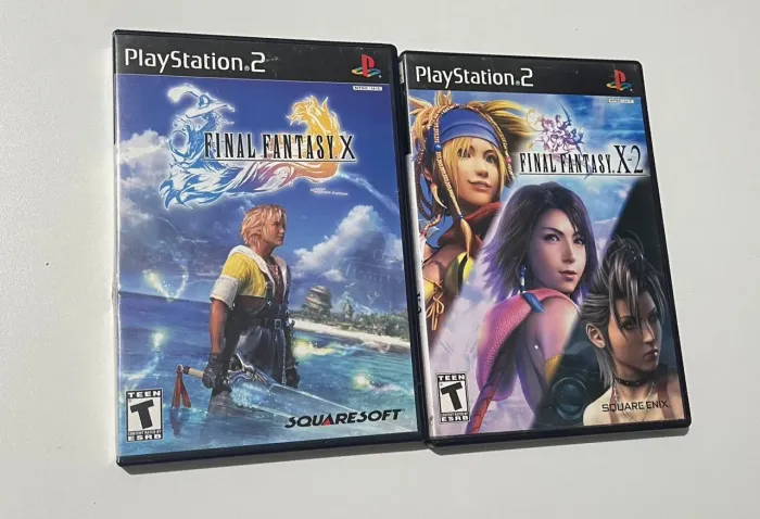 Final fantansy X e X-2 ps2