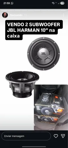 ALTO-FALANTES 10? JBL SUBWOOFER GTO1410D 350W RMS