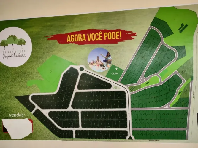 Condomínio Jequitibá Rosa, lotes de 1.000 m entrada 6.900,00 + parcelas