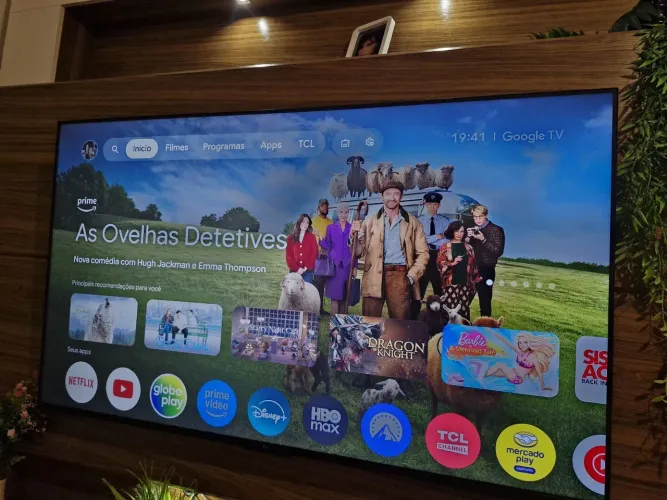TCL 4K 55 POLEGADAS SEMI NOVA