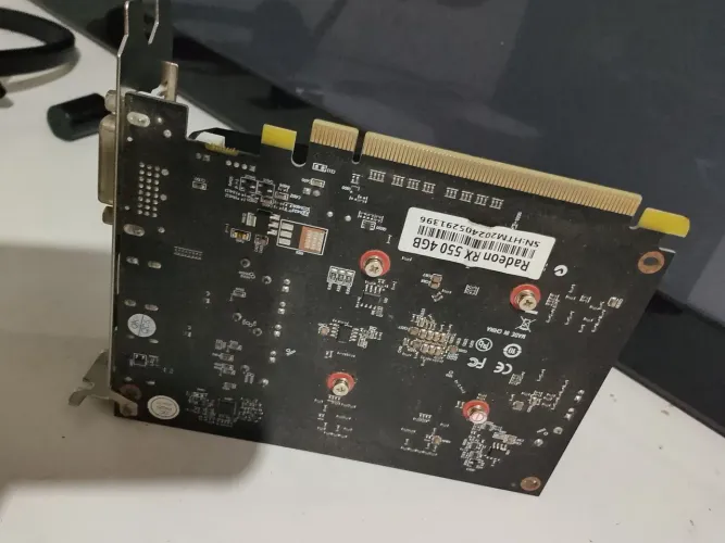 Placa de video RX 550 4GB SO VENDA