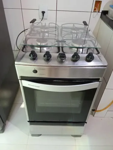 Fogão inox 4 bocas