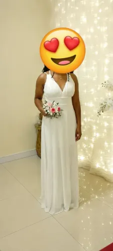 Estar em perfeito estado só foi usado uma vez ele é tamanho P mais é um P grande