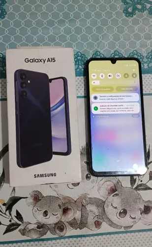 A15 Samsung aceito cartão