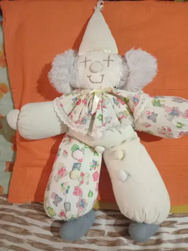 Brinquedo de pelúcia vintage palhaço ( preço de cada )