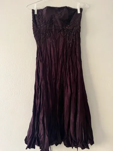 Vestido de festa midi