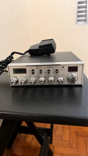 Rádio PX Cobra 148 GTL Original Vintage com Microfone | Excelente Estado
