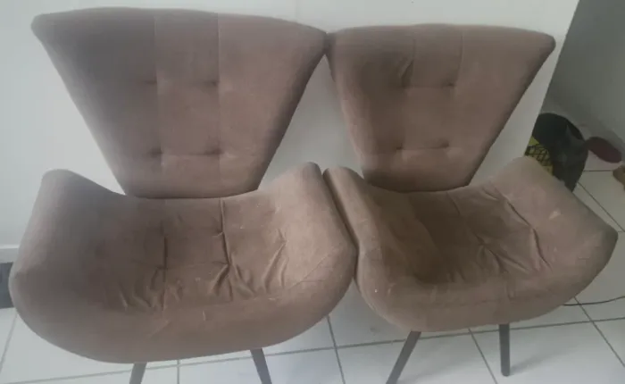 Conjunto de Poltronas - tipo borboleta em ótimo estado!