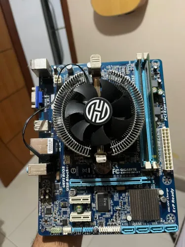 Kit - Placa mãe + Processador + Memória RAM