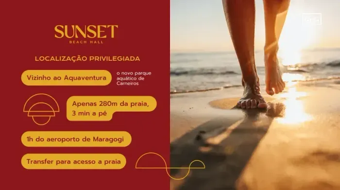 Imóvel para venda com 38 metros quadrados com 1 quarto em Praia dos Carneiros - Tamandaré