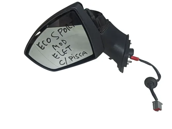 Retrovisor Esquerdo Ecosport 2014 A 2021 Elétrico C/pisca