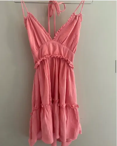 Vestido mirak verano rosa M