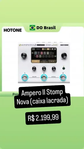 Ampero II Stomp Nova Lacrada