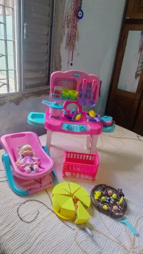 Kit cozinha infantil com variedades