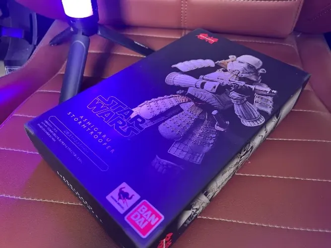 Action Figure Star Wars Coleção Movie Realization Bandai - Modelo Ashigaru Stormtrooper