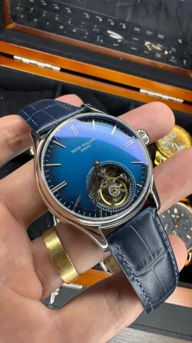 Relógio Patek Blue