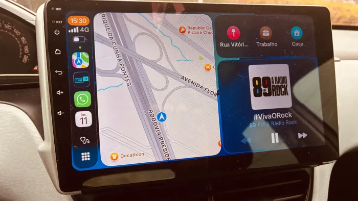 Multimídia Android / CarPlay e Android