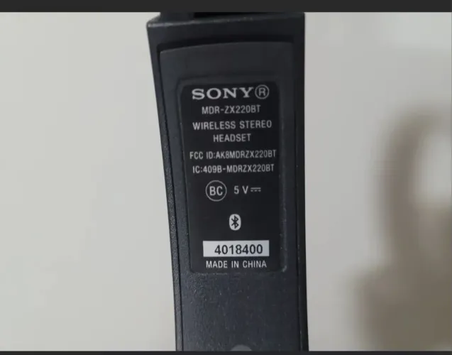 Fone de ouvido Sony 