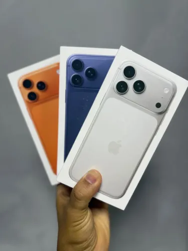 IPHONE 17 PRO MAX BRANCO NOVO LACRADO 256GB 12x 710 sem juros.