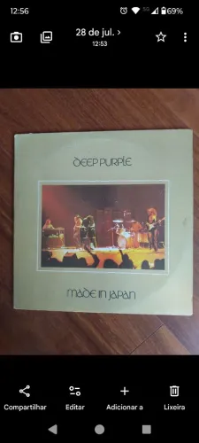 LP disco duplo Deep Purple live in Japan