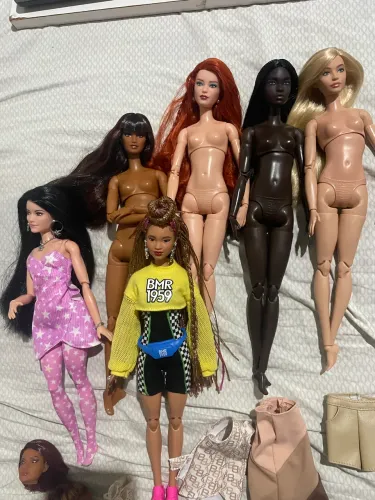 Lote barbie - looks, basics, deluxe style, bmr59