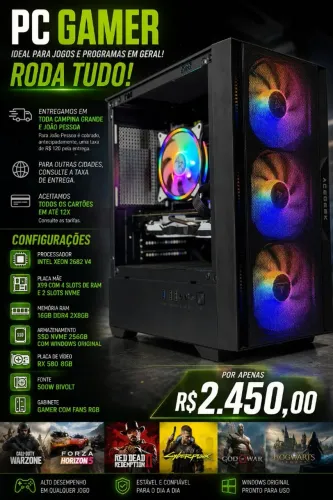 ? Seu próximo PC Gamer está aqui!