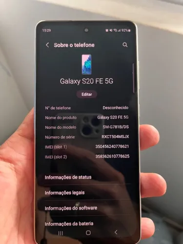 Celular Galaxy S30 FE