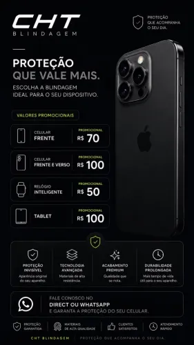 Blindagem de celulares