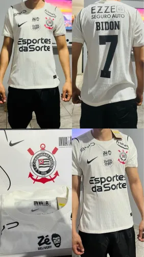 Camisa Corinthians modelo jogador 