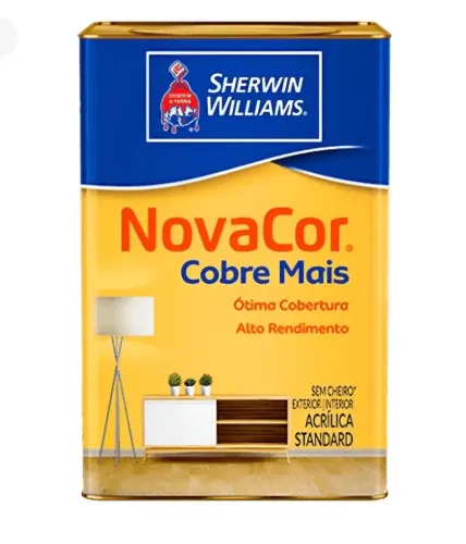 Tinta Sherwin Williams Novacor - Branco e Gelo