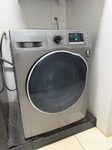 MÁQUINA LAVA E SECA SAMSUNG 10,2 kg ECO BUBBLE usada - funcionando