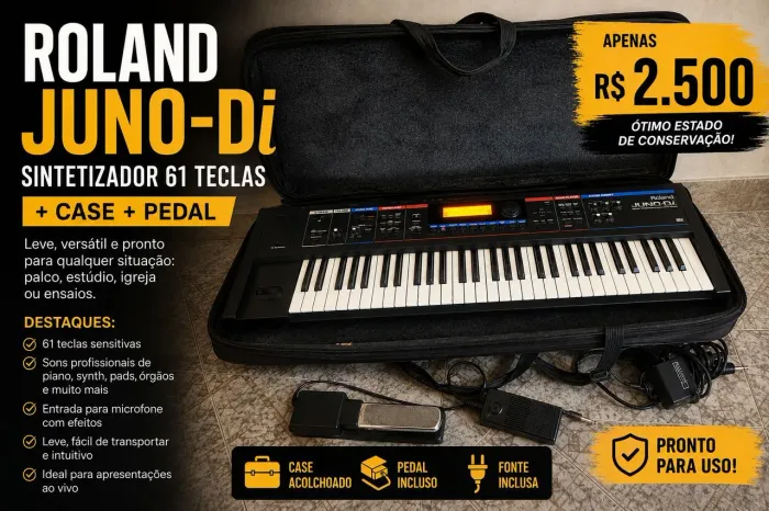 Teclado Juno di profissional 