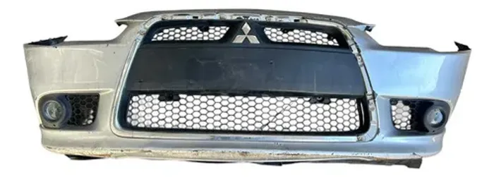 Parachoque Dianteiro  Mitsubishi Lancer 2012 2016 Prateado