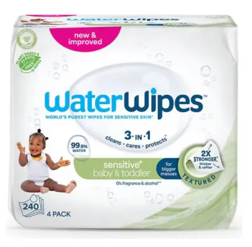 Water Wipes baby + toddler, Somente água, NO BRASIL