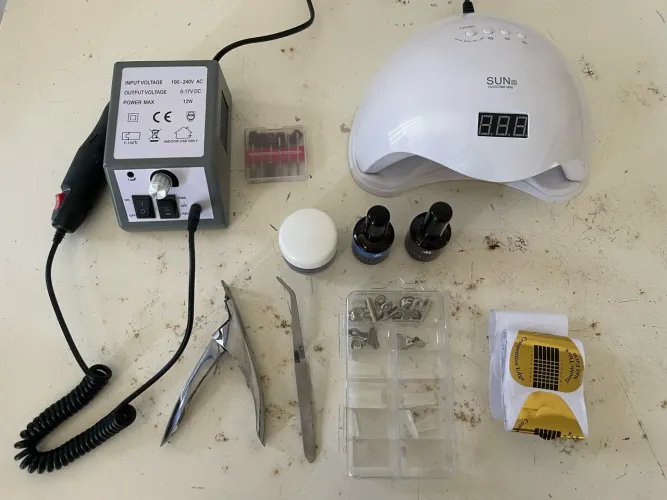 Kit unha em gel 