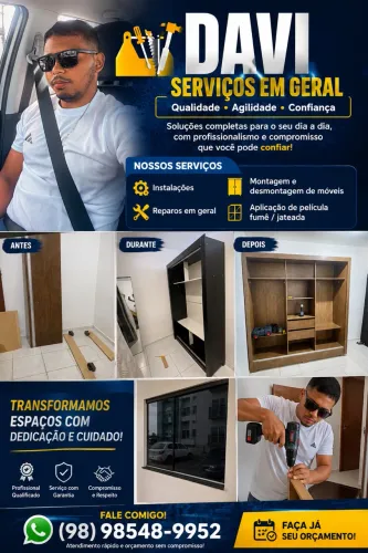 Serviços de montagem 
