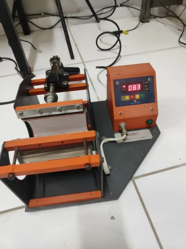 Prensa Térmica Cilíndrica Mecolour- pagamento no cartão 