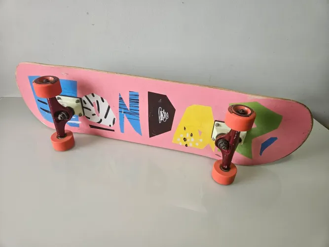 Skate Profissional Rosa