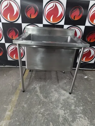 Tanque industrial cuba funda todo no aço inox usado ótimo estado