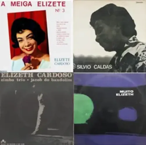 Disco de Vinil (LP) ELIZETH CARDOSO - combo com 4 discos.
