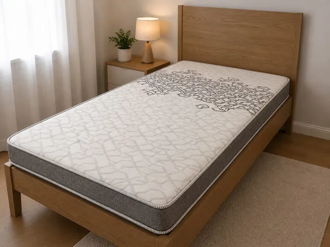 Colchão de solteiro medida 0.88 x 1.88 x 12 cm