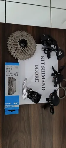 Kit Shimano Deore 1x10 ou 2x10 para MTB ou Gravel