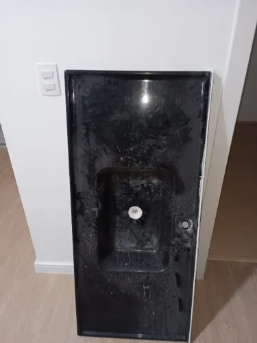 Tampo Para Pia De Cozinha 1,20 M Cuba Cor Preto