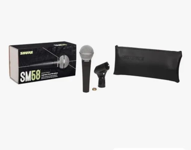 Microfone Shure Sm58 - novo nunca usado 