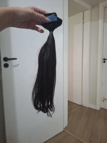 Cabelo humano fita adesiva 40 g com 40 cm