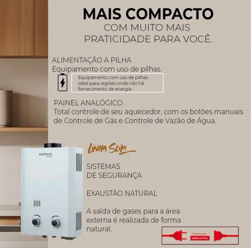Aquecedor Komeco