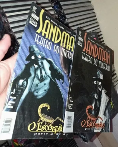 Sandman o escorpião em duas edições completo 