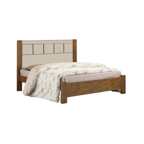 Cama Casal Primicia Plus Ipe Off White - Frete Grátis  - Receba Hoje